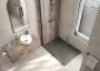 Deante Prizma Walk-in zuhanyajtó 120x195 átlátszó üveggel, titánium profilszín KTJ_D32R