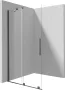 Deante Prizma Walk-in zuhanyajtó 120x195 átlátszó üveggel, titánium profilszín KTJ_D32R