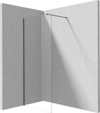 Deante Prizma Walk-in zuhanyfal 80x195 átlátszó üveggel, titánium profilszín KTJ_D38P
