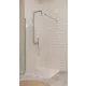 Deante Prizma walk-in zuhanyfal 1000x1950 mm szálcsiszolt acél kivitelben