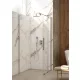 Deante Prizma Walk-in zuhanyajtó 90x195 átlátszó üveggel, szálcsiszolt acél profilszín KTJ_F39R