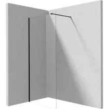 Deante Prizma walk-in zuhanyfal 700x1950 mm nero kivitelben
