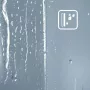 Deante Prizma walk-in zuhanyfal 1200x1950 mm szálcsiszolt arany kivitelben