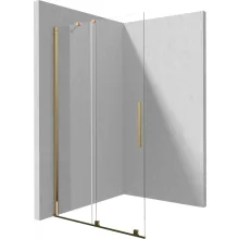   Deante Prizma Walk-in zuhanyajtó 120x195 átlátszó üveggel, arany profilszín KTJ_Z32R