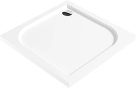 Deante Cubic szögletes akril zuhanytálca 80x80 cm, fehér KTK 042B