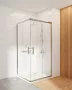 Deante Cubic szögletes akril zuhanytálca 80x80 cm, fehér KTK 042B
