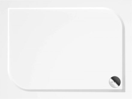 Deante Cubic szögletes akril zuhanytálca 90x120 cm, fehér KTK 043B