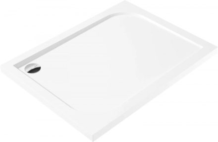 Deante Cubic szögletes akril zuhanytálca 80x120 cm, fehér KTK 044B