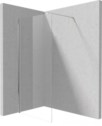 Deante Kerria Plus walk-in zuhanyfal 100x200 cm (króm+transparent) KTS_030P