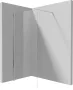 Deante Kerria Plus walk-in zuhanyfal 100x200 cm (króm+transparent) KTS_030P