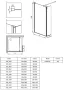 Deante Kerria Plus walk-in zuhanyfal 100x200 cm (króm+transparent) KTS_030P