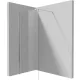 Deante Kerria Plus walk-in zuhanyfal 90x200 cm (króm+transparent) KTS_039P