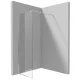 Deante Kerria Plus Walk-in zuhanyfal 60x200 cm átlátszó üveg, króm profil KTS_086P