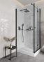Deante Kerria Plus walk-in zuhanyfal 100x200 cm (fekete+transparent) KTS_N30P
