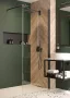 Deante Kerria Plus walk-in zuhanyfal 100x200 cm (fekete+transparent) KTS_N30P