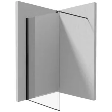   Deante Kerria Plus walk-in zuhanyfal 110x200 cm (fekete+transparent) KTS_N31P