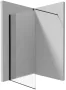 Deante Kerria Plus walk-in zuhanyfal 110x200 cm (fekete+transparent) KTS_N31P