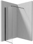 Deante Kerria Plus walk-in zuhanyfal 70x200 cm (fekete+transparent) KTS_N37P