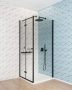Deante Kerria Plus walk-in zuhanyfal 70x200 cm (fekete+transparent) KTS_N37P