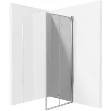   Deante Kerria Plus összecsukható zuhanyajtó 80x200 cm (króm+transparent) KTSX042P