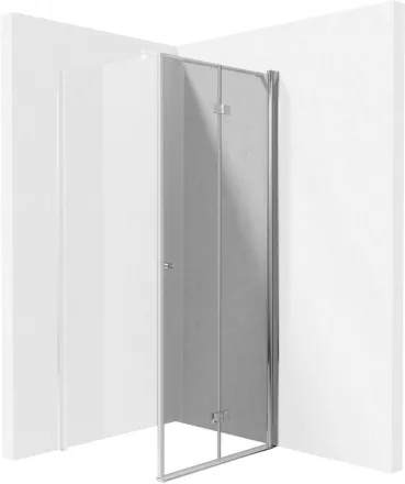 Deante Kerria Plus összecsukható zuhanyajtó 70x200 cm (króm+transparent) KTSX047P