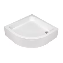   Deante Plus II félköríves 80x80 akril zuhanytálca KTU_032B