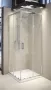 Deante Funkia Evo zuhanykabin átlátszó üveggel 80x90x195 cm, króm profilszín KYC_0089P