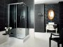 Deante Funkia szögletes zuhanykabin 80x80 cm, grafit üveggel, króm profil KYC 442K