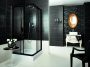 Deante Funkia szögletes zuhanykabin 90 cm, fekete KYC N41K