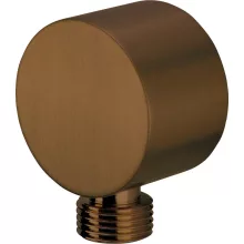   Deante Cascada kerek zuhanycsatlakozó zuhanyszett nélkül, szálcsiszolt bronz NAC_C54K
