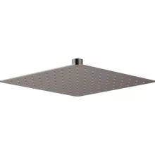   Deante Cascada szögletes rozsdamentes acél fejzuhany 25x25 cm, titanium NAC D02K