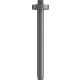 Deante Cascada mennyezeti zuhanykar 25 cm, titanium NAC D42K