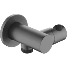   Deante Cascada zuhanycsatlakozó zuhanyfej tartóval, titanium NAC D57K