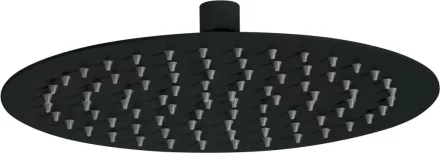 Deante Cascada ívelt fejzuhany 25 cm, matt fekete NAC_N10K