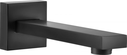 Deante Cascada négyszögletes kádkifolyó, matt fekete NAC N82K