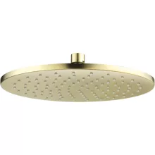   Deante Cascada ívelt fejzuhany 25 cm, szálcsiszolt arany NAC R00K