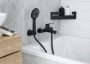 Deante Easy-Fix zuhanytartó tapadókoronggal, fekete NDD_N21U