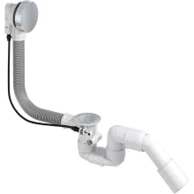 Deante automata kádszifon, króm NHC047B