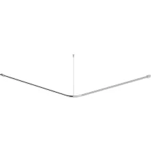   Deante Lehnen zuhanyfüggönyrúd 120x120 cm, rozsdamentes acél NIL_0DZ2