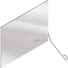   Deante Lehnen dönthető tükör 60x45 cm, jobbos / rozsdamentes acél hatású NIL_E8PA