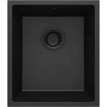   Deante Corda 1 medencés gránit mosogató 38x44 cm csepegtető nélkül, grafit metál ZQA G10B