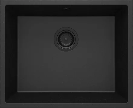 Deante Corda 1 medencés gránit mosogató 55x46 cm, grafit metál ZQA G10C
