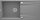 Deante Eridan 1 medencés gránit mosogató csepegtetővel 100x52 cm, szürke metál ZQE S713