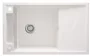 Deante Magnetic gránit mosogatótálca 82x50 cm, automatikus leeresztővel és szifonnal, alabástrom ZRM A113