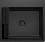 Deante Magnetic gránit mosogató 56x52 cm, grafit metál ZRM_G10A