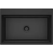   Deante Magnetic gránit mosogató 76x52 cm, grafit metál ZRM_G10B
