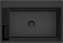Deante Magnetic gránit mosogató 76x52 cm, grafit metál ZRM_G10B