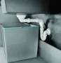 Deante Magnetic két medencés gránit mosogató 116x50 cm csepegtetővel, grafit metál ZRM G213