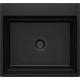 Deante Magnetic gránit mosogató 56x52 cm, matt fekete ZRM_N10A