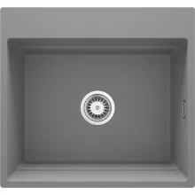   Deante Magnetic gránit mosogató 56x52 cm, metál szürke ZRM_S10A